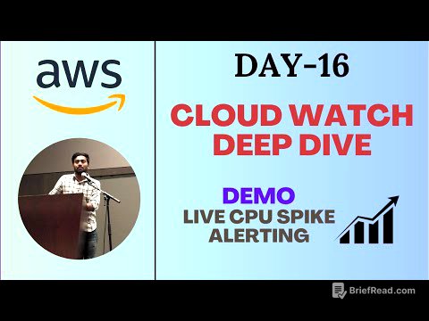 Day-16 | AWS CLOUD WATCH DEEP DIVE | DEMO - LIVE EC2 CPU ALERTING THROUGH SNS | #aws #devops