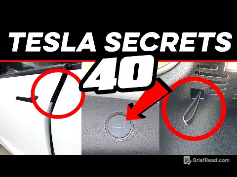 40 Tesla Hidden Features You'll Actually Care About