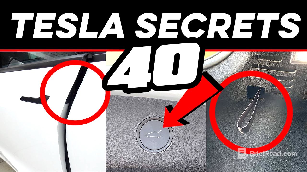 40 Tesla Hidden Features You'll Actually Care About