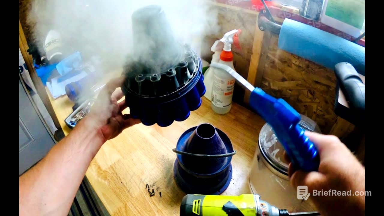 Cleaning and dismantling a Dyson DC39 Vacuum down to the motor and doing a deep clean.