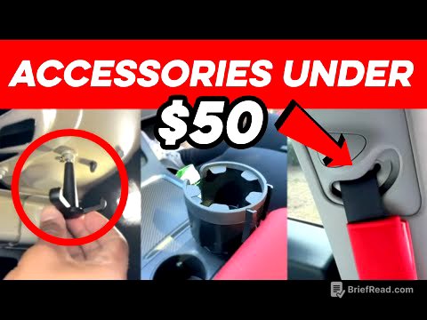 Tesla Accessories UNDER $50 That Are WORTH IT