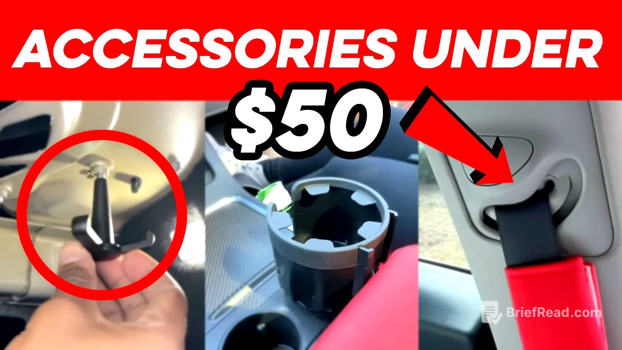 Tesla Accessories UNDER $50 That Are WORTH IT