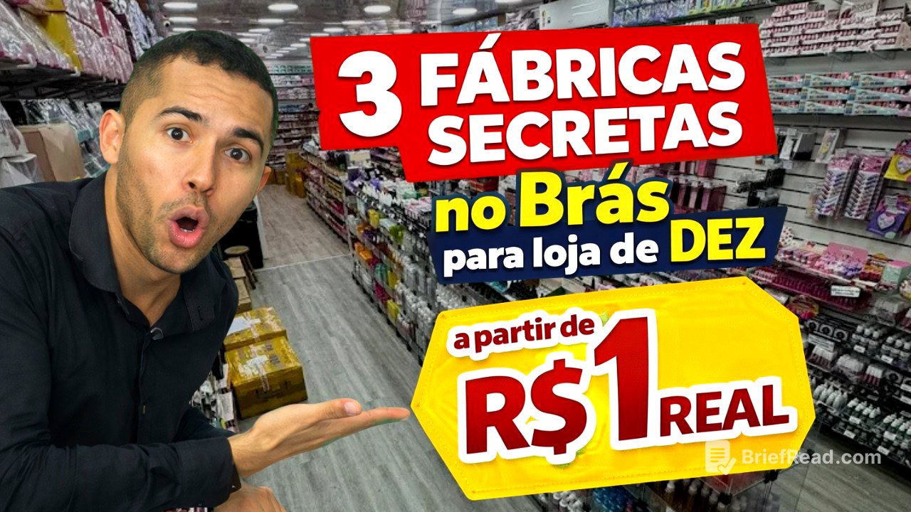 3 FÁBRICAS SECRETAS no Brás para loja de R$10 (ninguém mostra)
