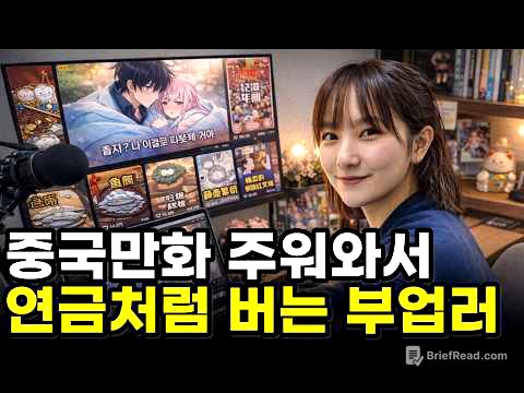중국만화 애니 번역작업만해서 월 500 버는 본업 월급보다 더 벌어가고있는 부업러