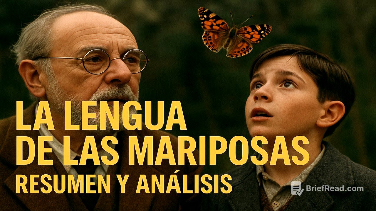 La lengua de las mariposas 🦋 Resumen y análisis
