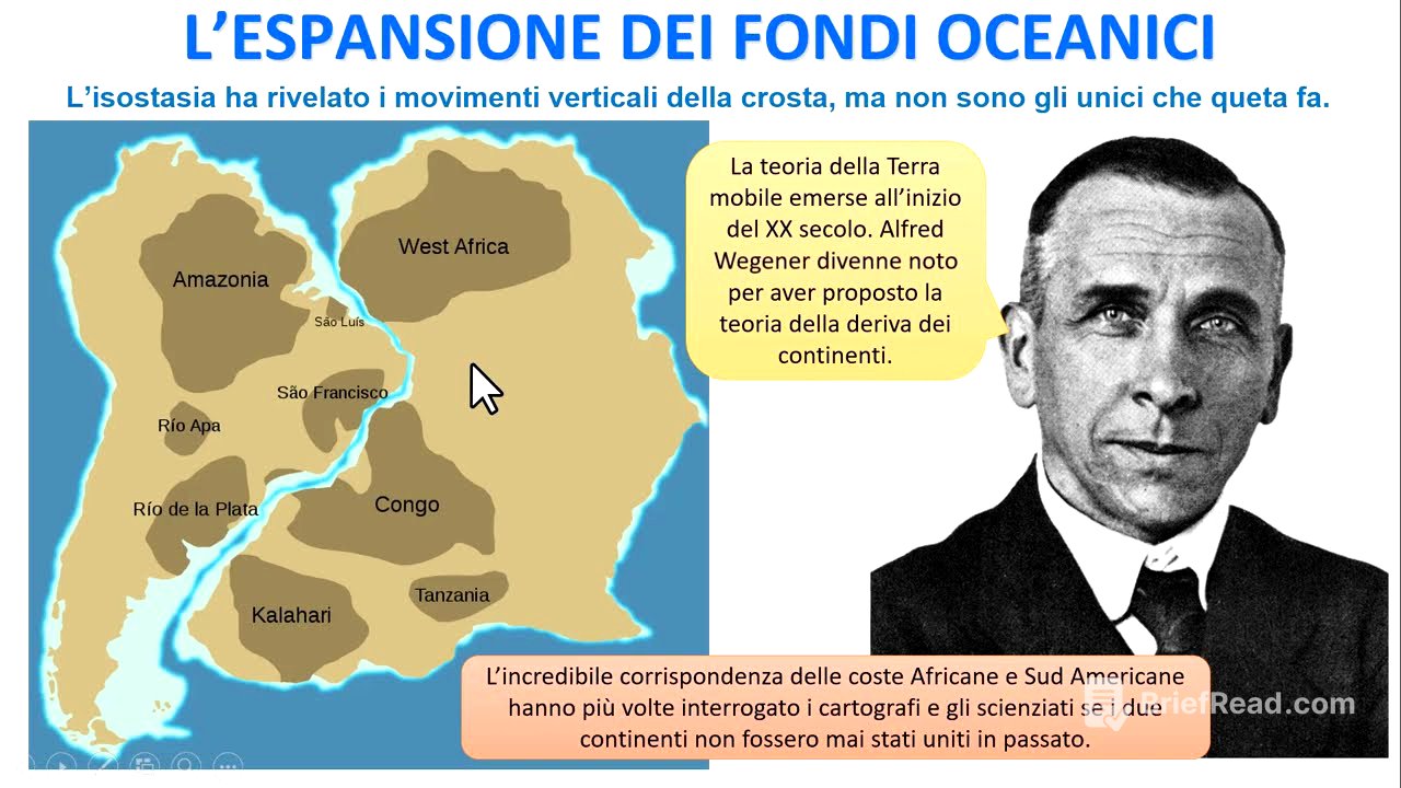 L'ESPANSIONE DEI FONDI OCEANICI