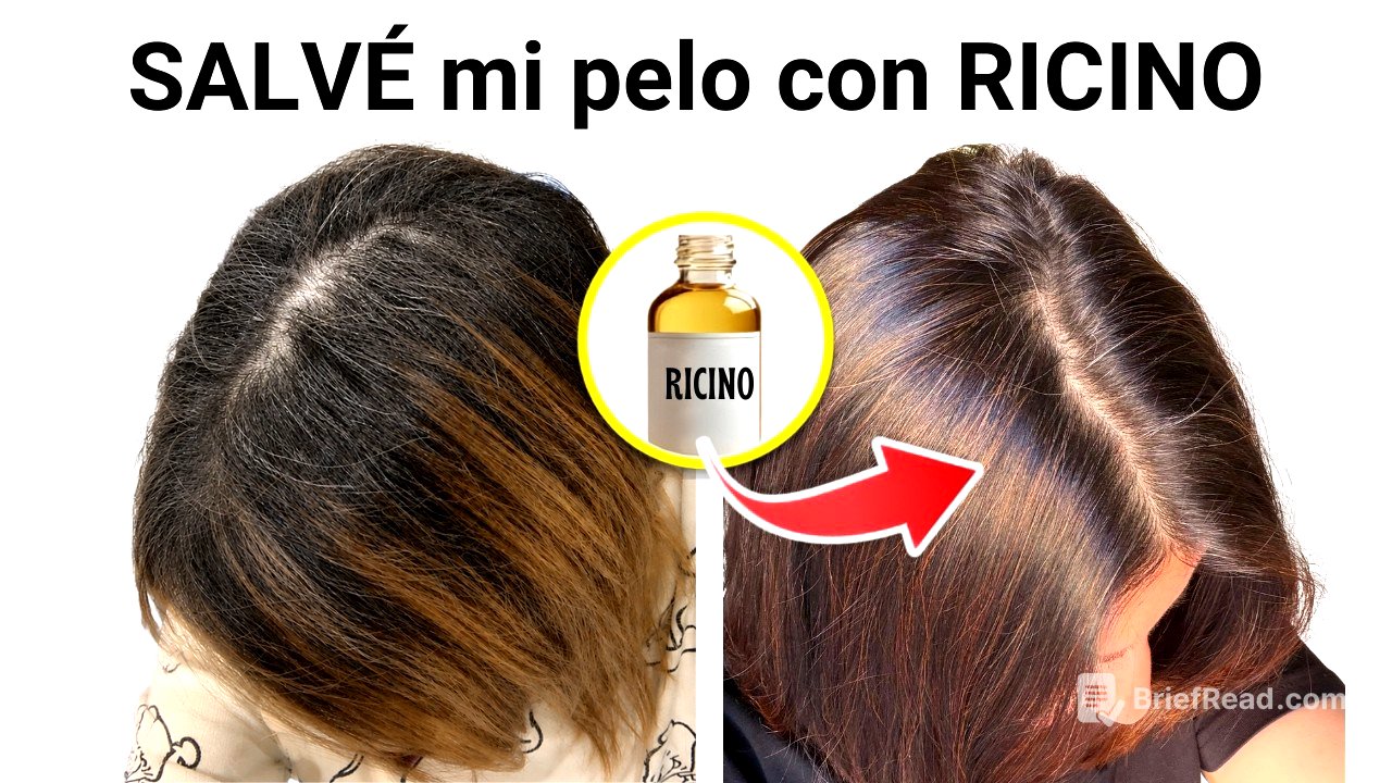 Cómo aplicar Aceite de Ricino (castor oil) de forma correcta en el cabello para Fortalecerlo