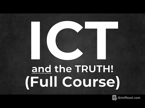 Learn ALL ICT Concepts (and the TRUTH!) ONCE AND FOR ALL!