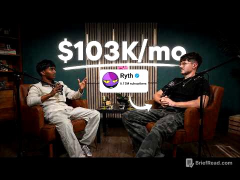 he makes $103k a month with his YouTube channel... here's how