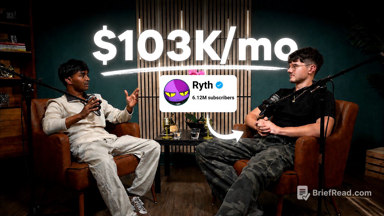 he makes $103k a month with his YouTube channel... here's how