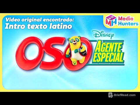 Intro Oso Agente Especial | Video original de DisneyLatino | Media Hunters