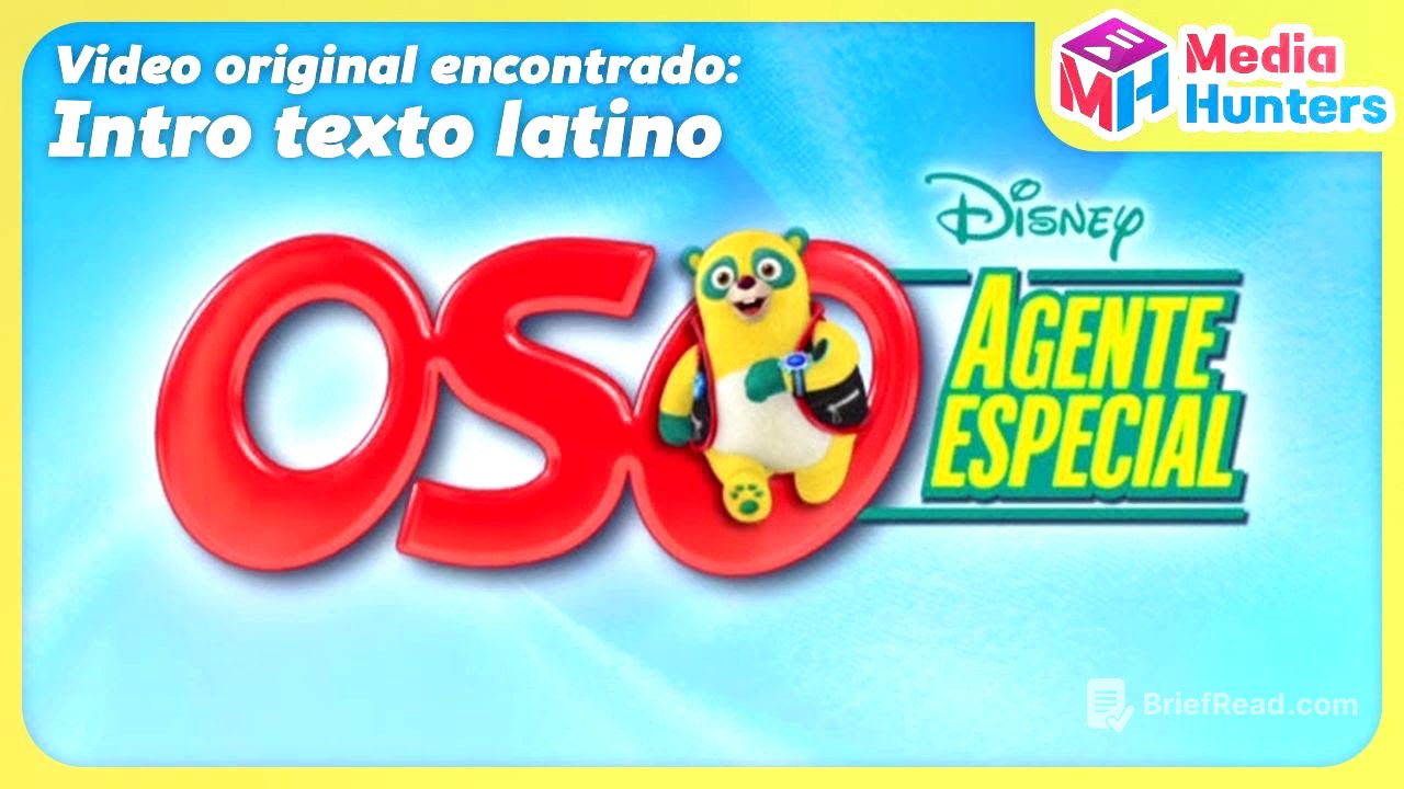 Intro Oso Agente Especial | Video original de DisneyLatino | Media Hunters