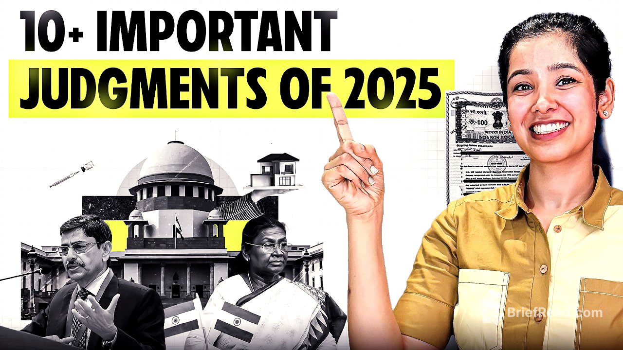Top Judgments of 2025 | Amlesh Kumar case | Constitutionality of Narco Analysis Test