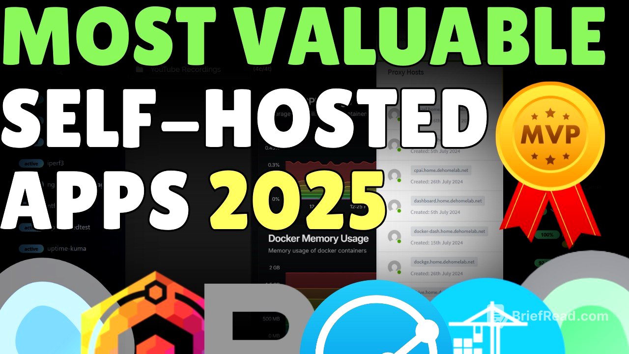7 Most Valuable Self-Hosted Apps I Use Every Day