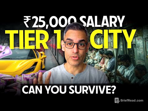 ₹25K, ₹50K, ₹1L SALARY: How to LIVE in Mumbai, Delhi, Bangalore?! | Ankur Warikoo Hindi