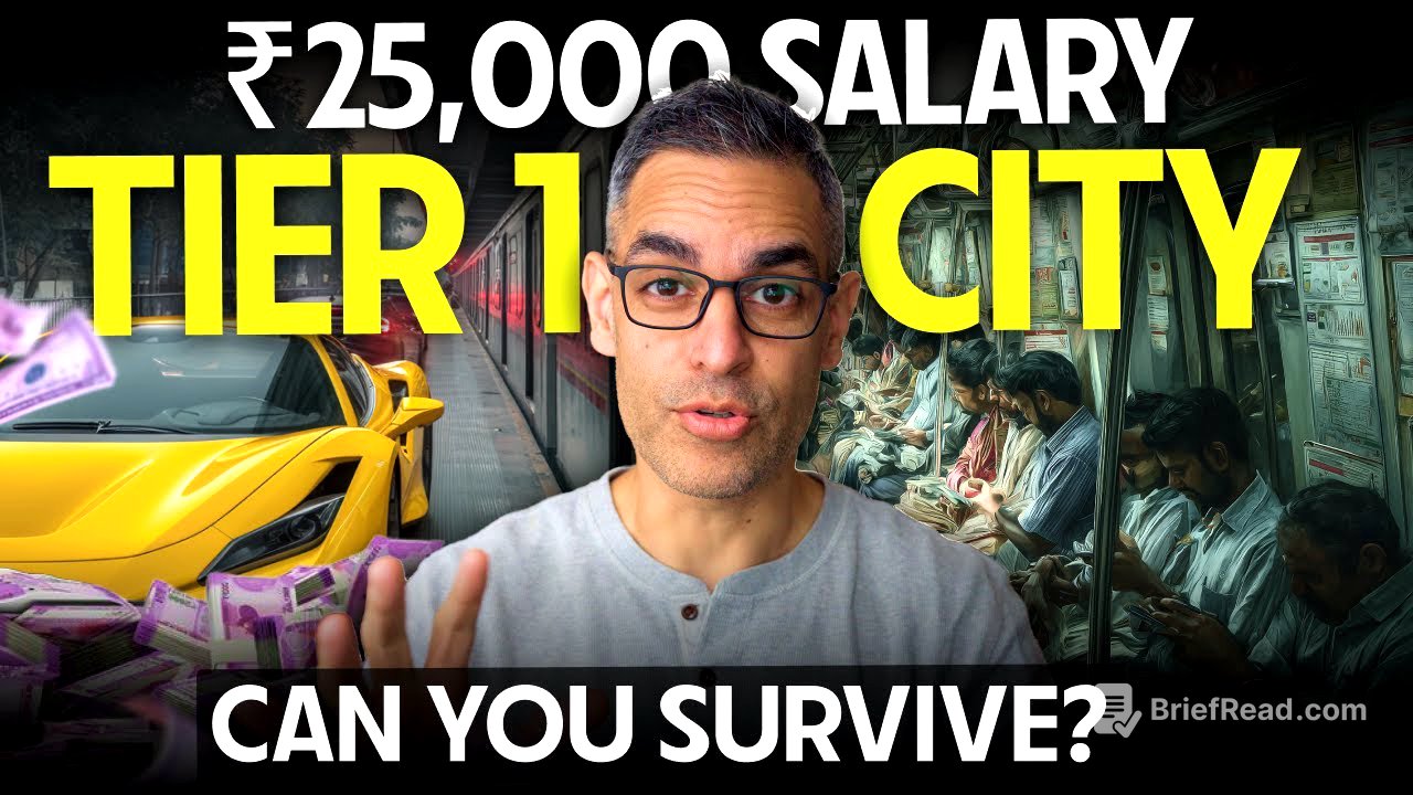 ₹25K, ₹50K, ₹1L SALARY: How to LIVE in Mumbai, Delhi, Bangalore?! | Ankur Warikoo Hindi