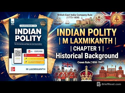 INDIAN POLITY| M LAXMIKANTH | CHAPTER 1 | Historical Background