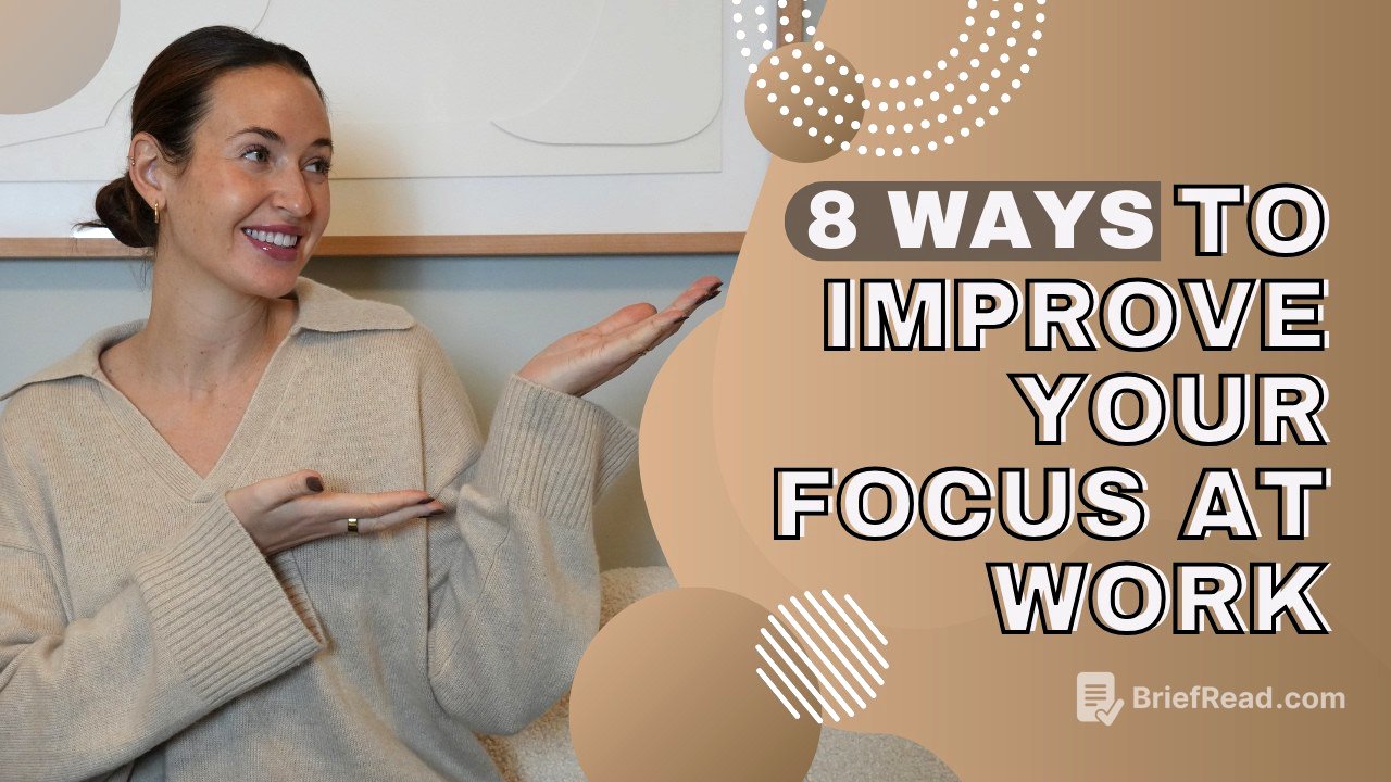Boost Your Focus at Work: 8 Ways