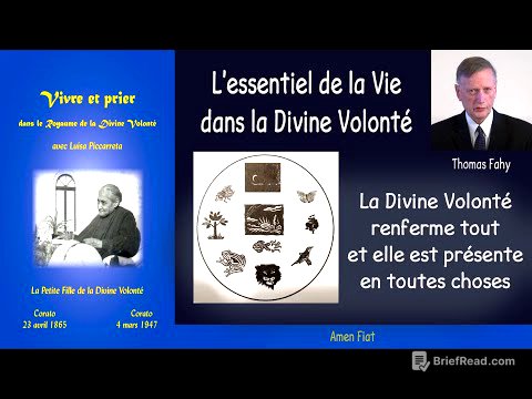 Thomas Fahy - L'Essentiel de la Vie dans la Divine Volonté