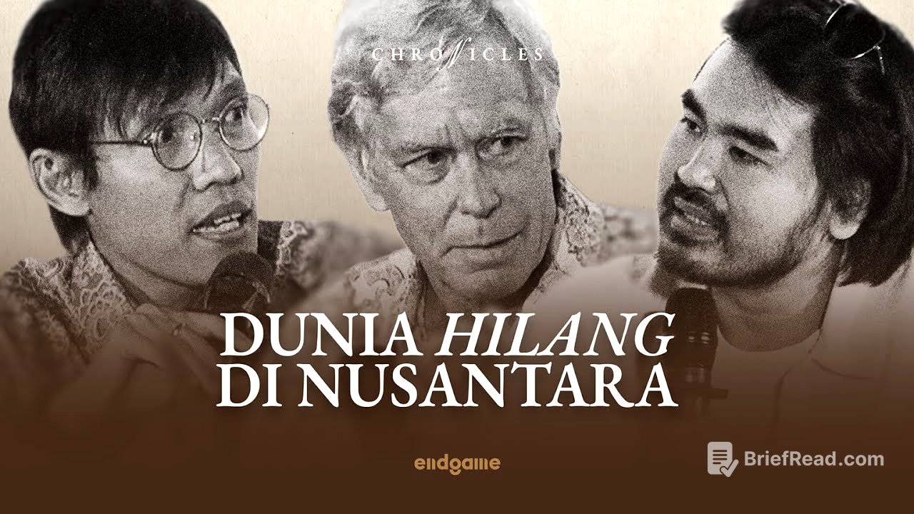 Sejarah Klasik, Kolonial, & Masa Depan Indonesia - Peter Carey & Asisi Suhariyanto | Chronicles #26