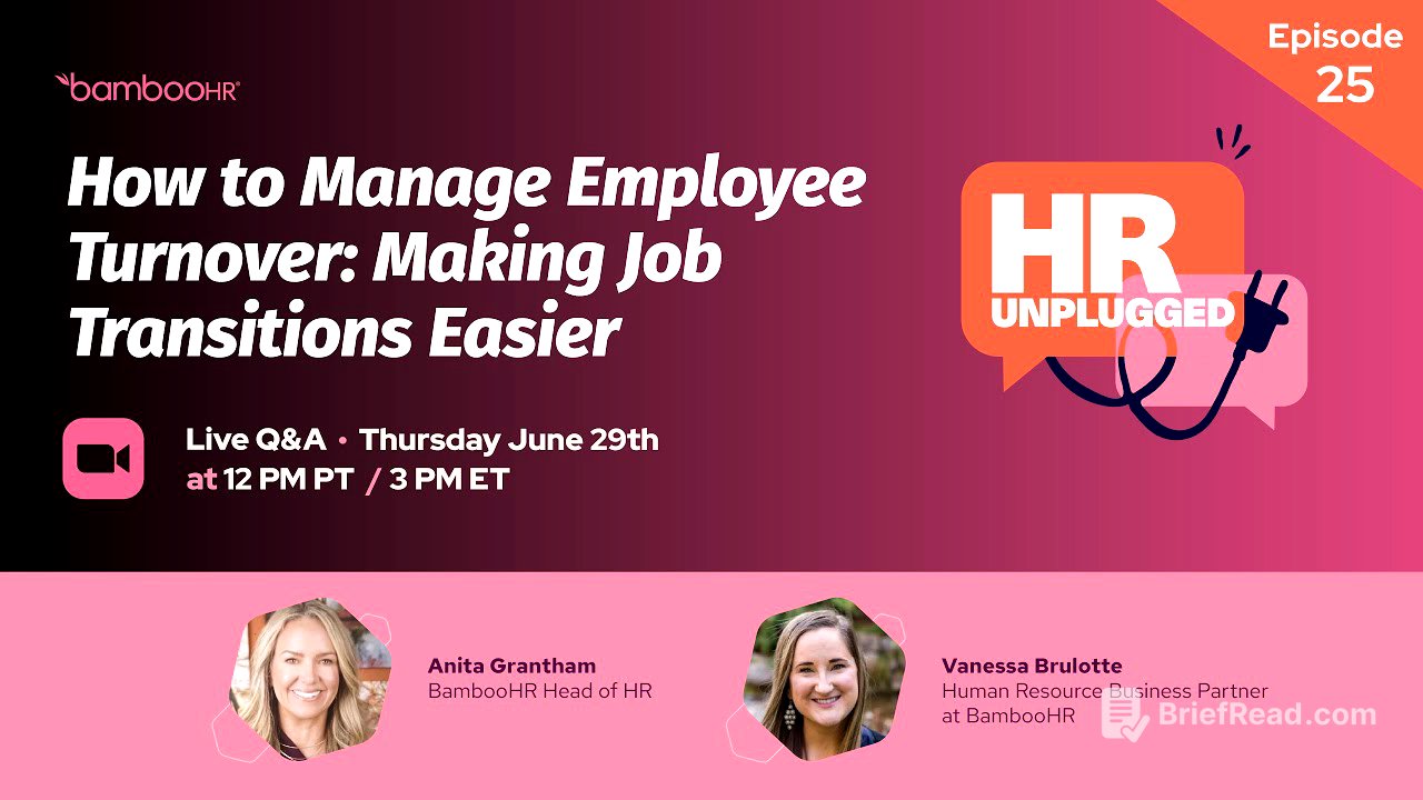 What can you do about low performers in the workplace | HR Unplugged | BambooHR