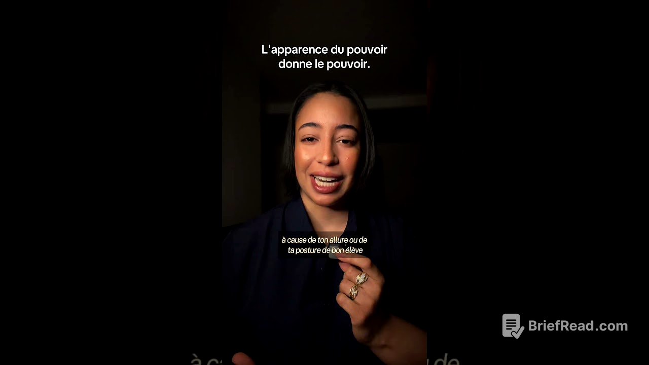 L'apparence du pouvoir donne le pouvoir.
