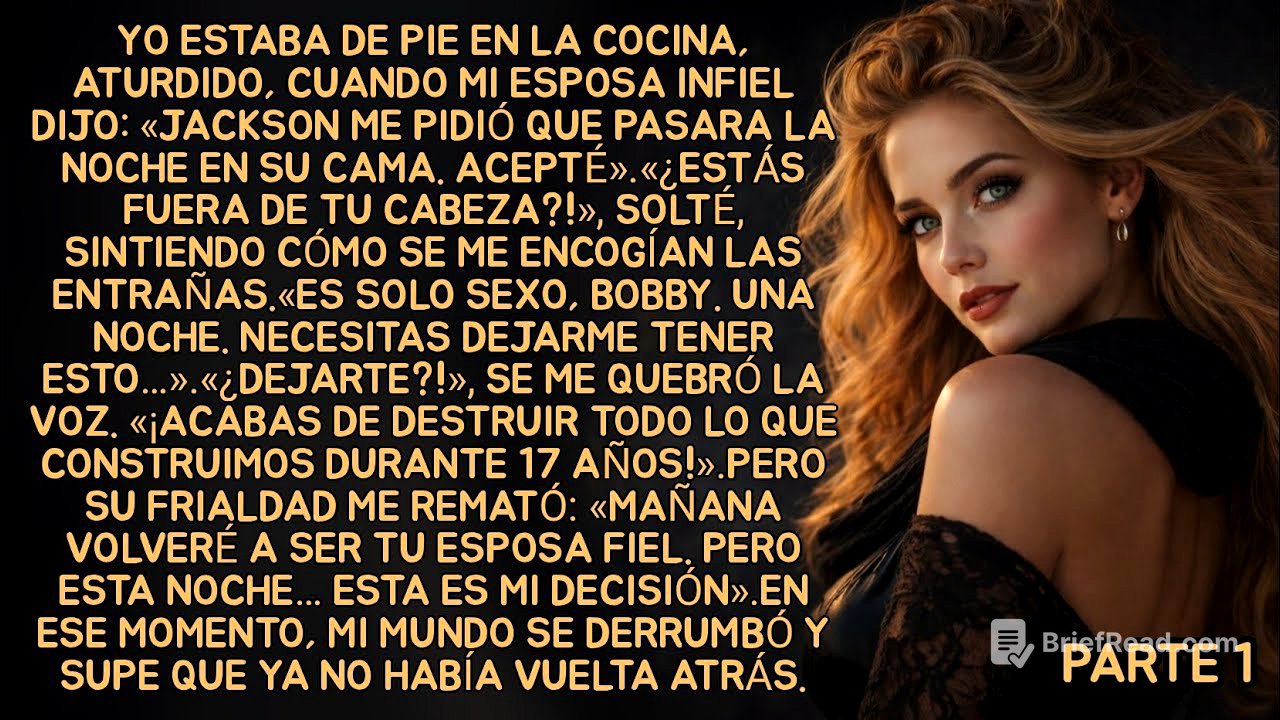 Yo estaba de pie en la cocina, aturdido, cuando mi esposa infiel dijo: «Jackson me pidió que pasara