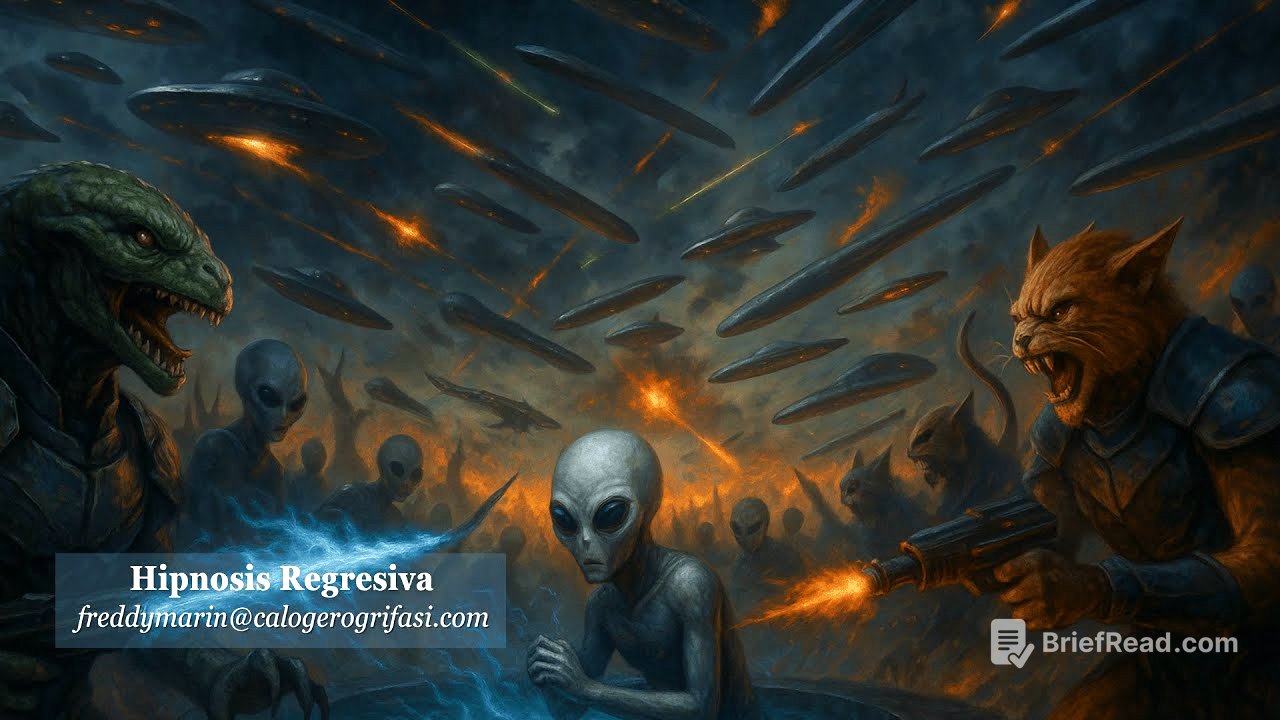 910-ES Jose, guerras de Orión colonización reptiliana - Freddy Marin Hipnosis Regresiva