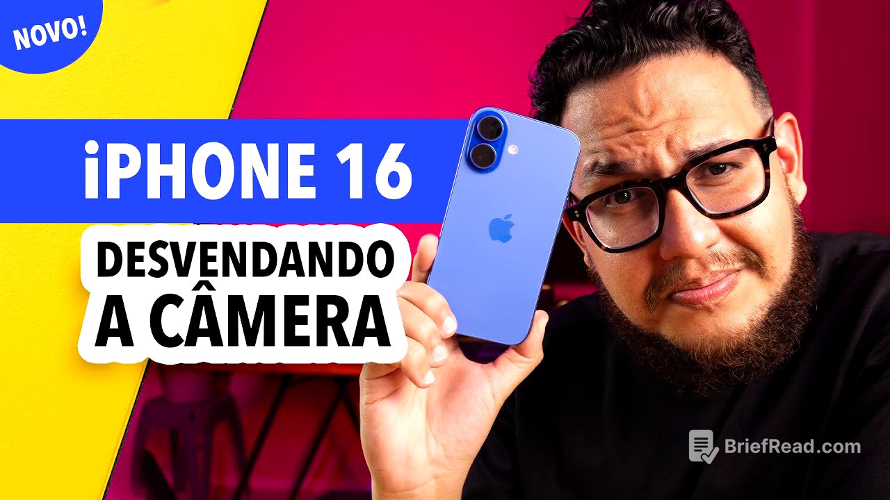 🔥 iPhone 16 - OS SEGREDOS DA CÂMERA