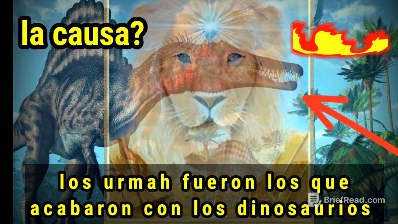 Esta RAZA EXTRATERRESTRE fue la que ANIQUILÓ a los DINOSAURIOS no fue por un meteorito