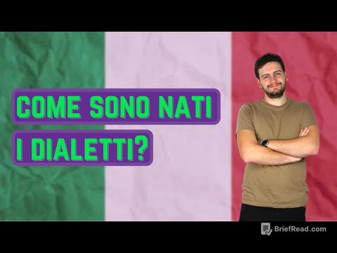 Come sono nati i DIALETTI ITALIANI?