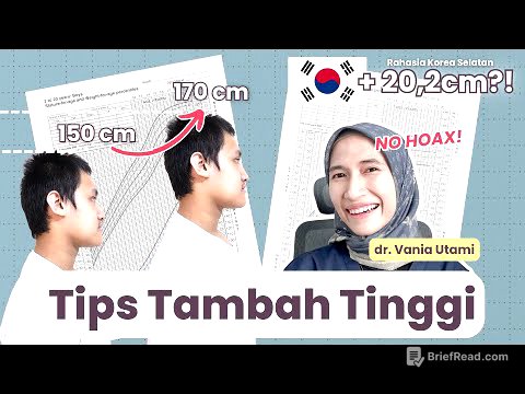 8 CARA MENAMBAH TINGGI BADAN ALAMI TERPERCAYA | dr. Vania Utami | Update 2024