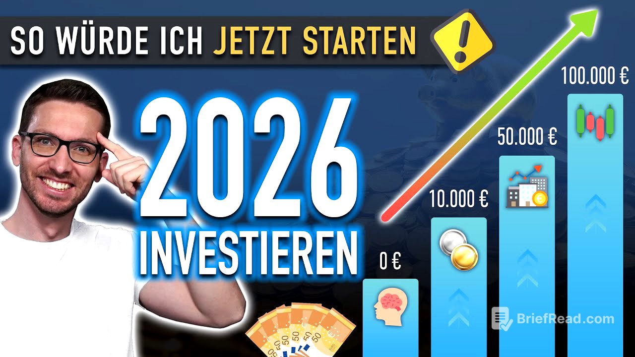Investieren 2026: So würde ich JETZT 200 € mtl. investieren 2026!