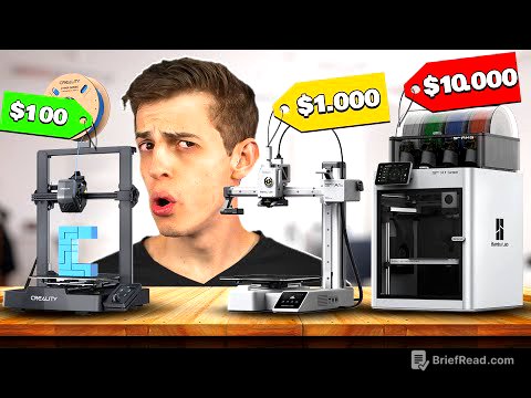 NÃO COMPRE UMA IMPRESSORA 3D ANTES DE ASSISTIR ESSE VÍDEO