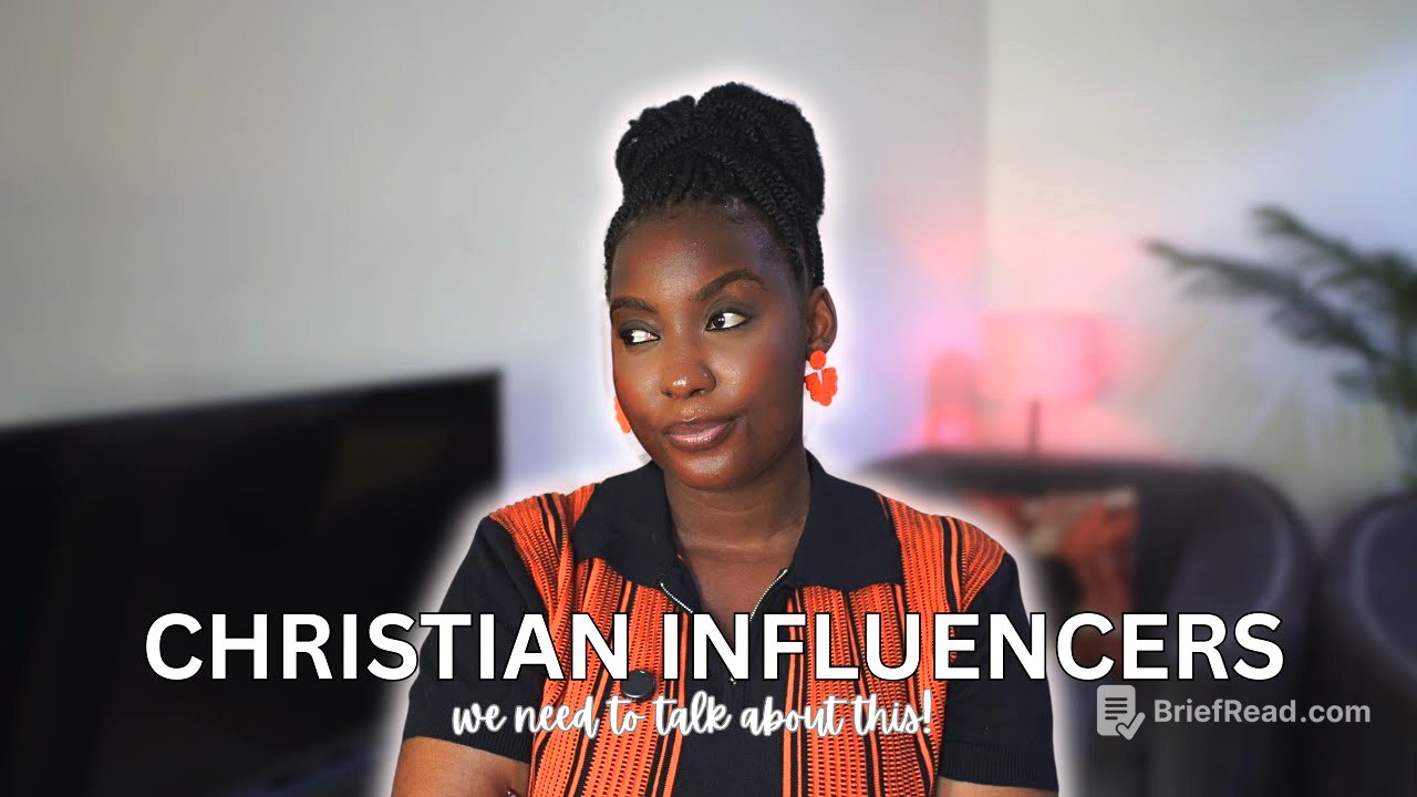 Christian Influencers, let’s address the elephant in the room.