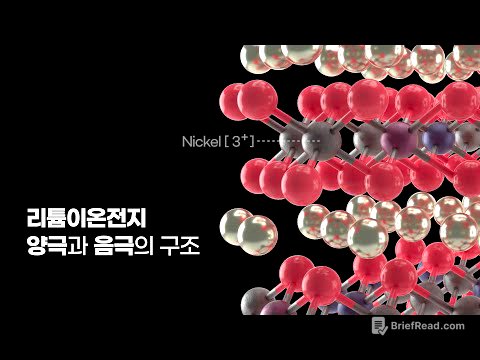[2차전지 - 2편]  양극재와 음극재의 구조와 작동방식