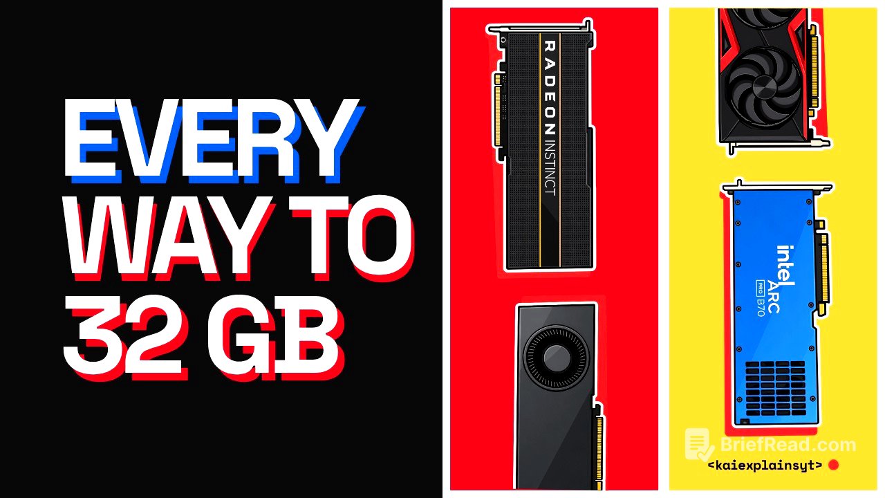 Every Ways to Get 32GB VRAM for Local AI at Full Context