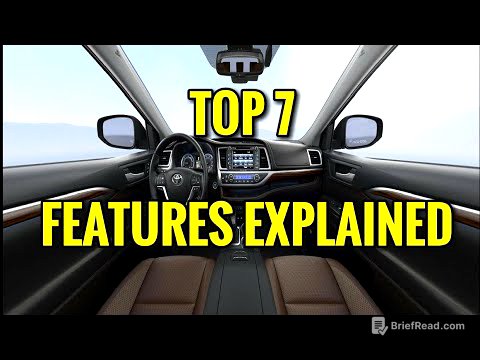 TOP 7 INTERIOR SUV FEATURES EXPLAINED - Toyota Highlander 2017 / 2018