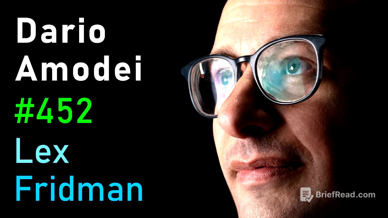 Dario Amodei: Anthropic CEO on Claude, AGI & the Future of AI & Humanity | Lex Fridman Podcast #452