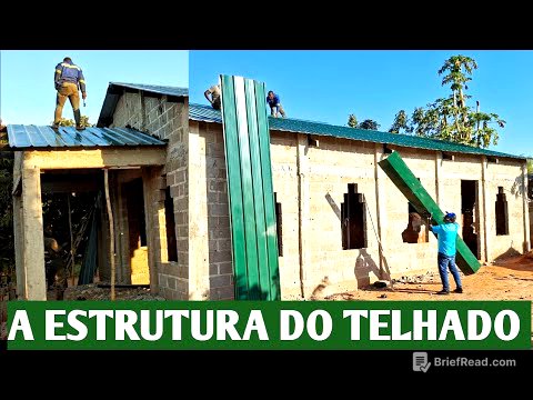 JÁ TERMINÁMOS A CONSTRUÇÃO DO TELHADO AGRADECEMOS BASTANTE A DEUS MUITO OBRIGADO SENHOR 🙏
