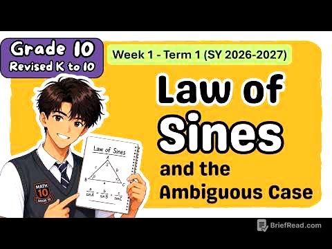 Grade 10 MATH Term 1 Week 1: Solving Oblique Triangles - Laws of Sines Ambiguous Case | MATATAG - Q1
