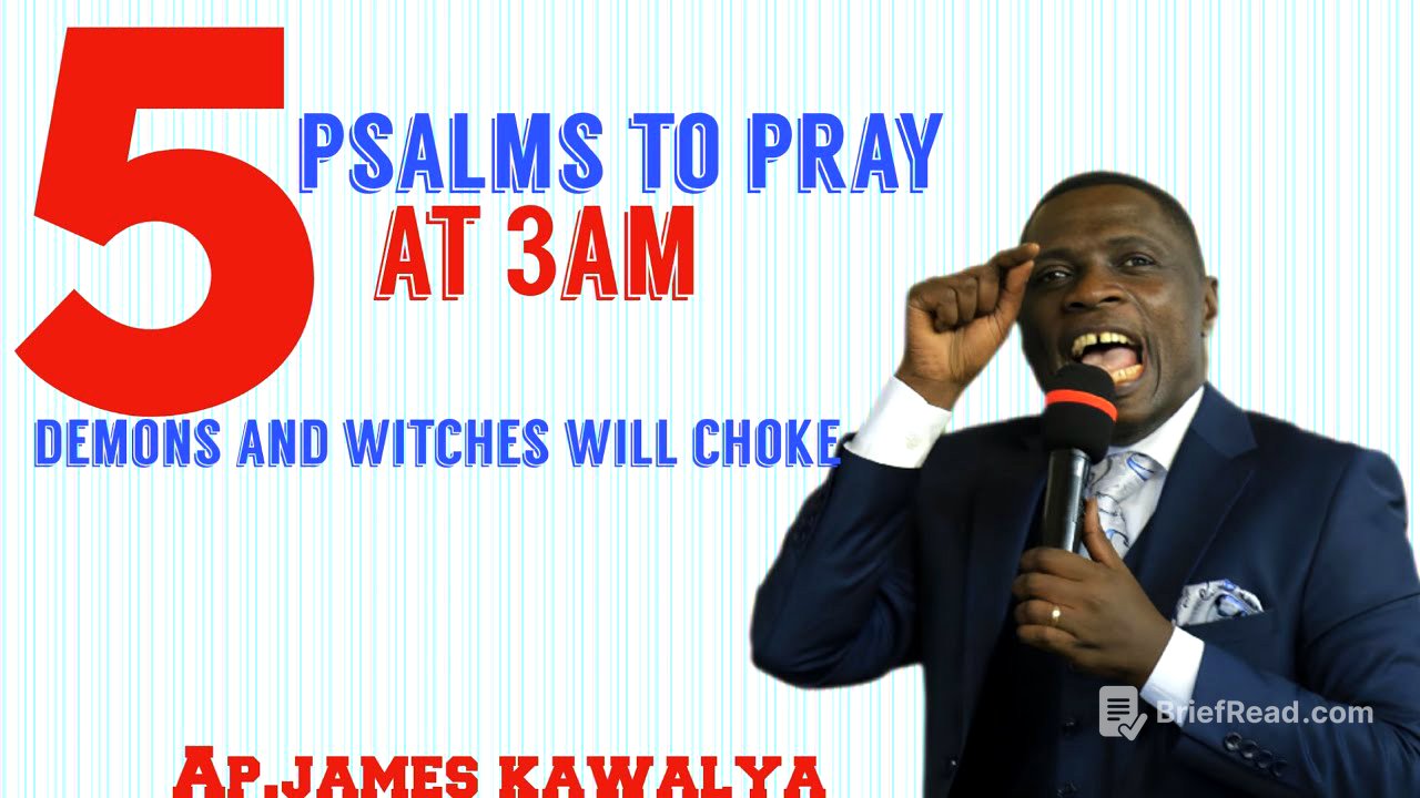 PRAY THESE 5 PSALMS AT 3 AM, WITCHES AND DEMONS WILL CHOKE AND WON'T LOCATE YOU//AP.JAMES KAWALYA