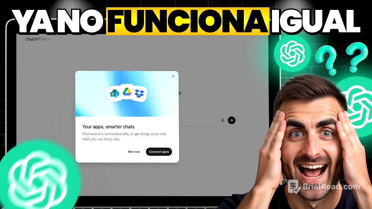 🧠 No es GPT-5… pero estas novedades lo cambian TODO (ChatGPT acaba de actualizarse)