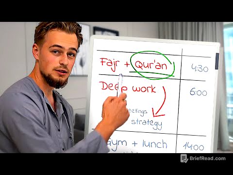 The Best Routine (Explained by a 23yo Muslim CEO)