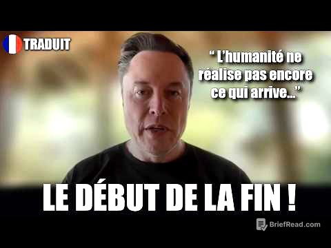 Nouvelle Interview CHOC d'Elon Musk : Fusées, Robots et IA ...
