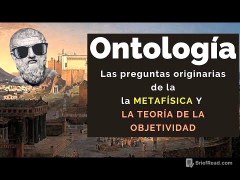 ONTOLOGÍA. ¿Cómo se origina la teoría del ser?