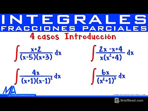 Integración por fracciones parciales | Los cuatro casos Introducción