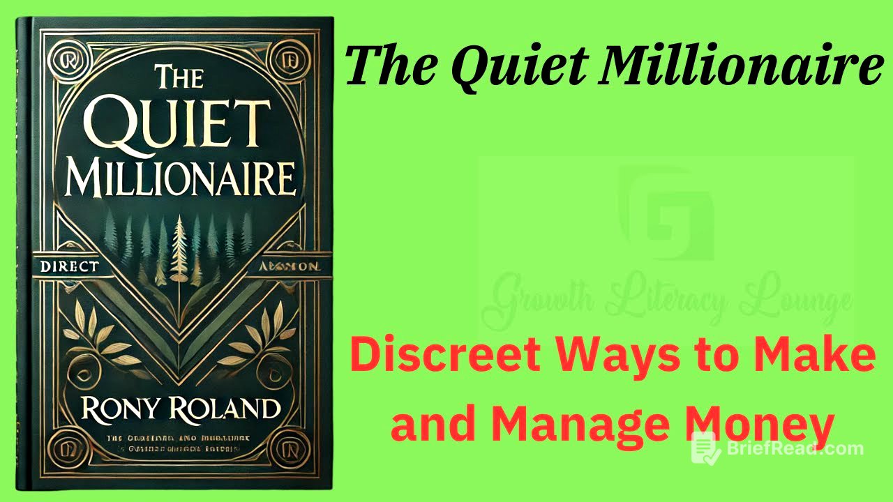 The Quiet Millionaire: Discreet Ways to Make and Manage Money (Audio-Book)