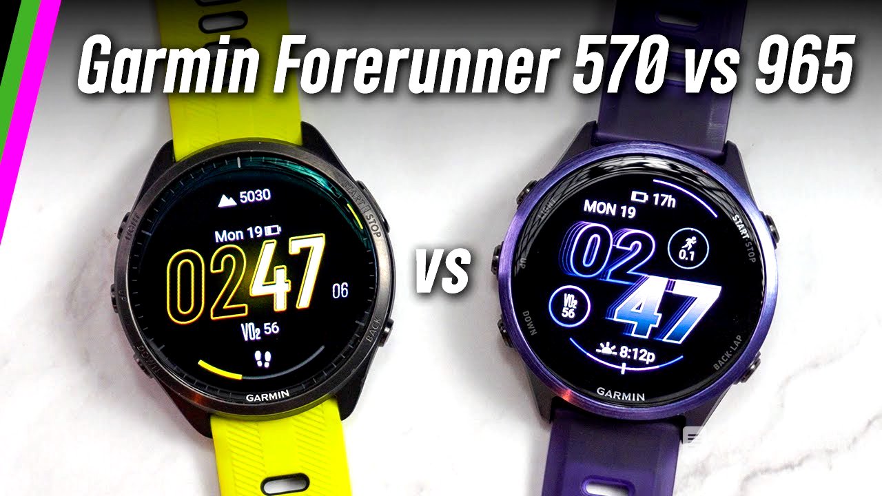 Garmin Forerunner 570 vs 965 // An Easy Choice?