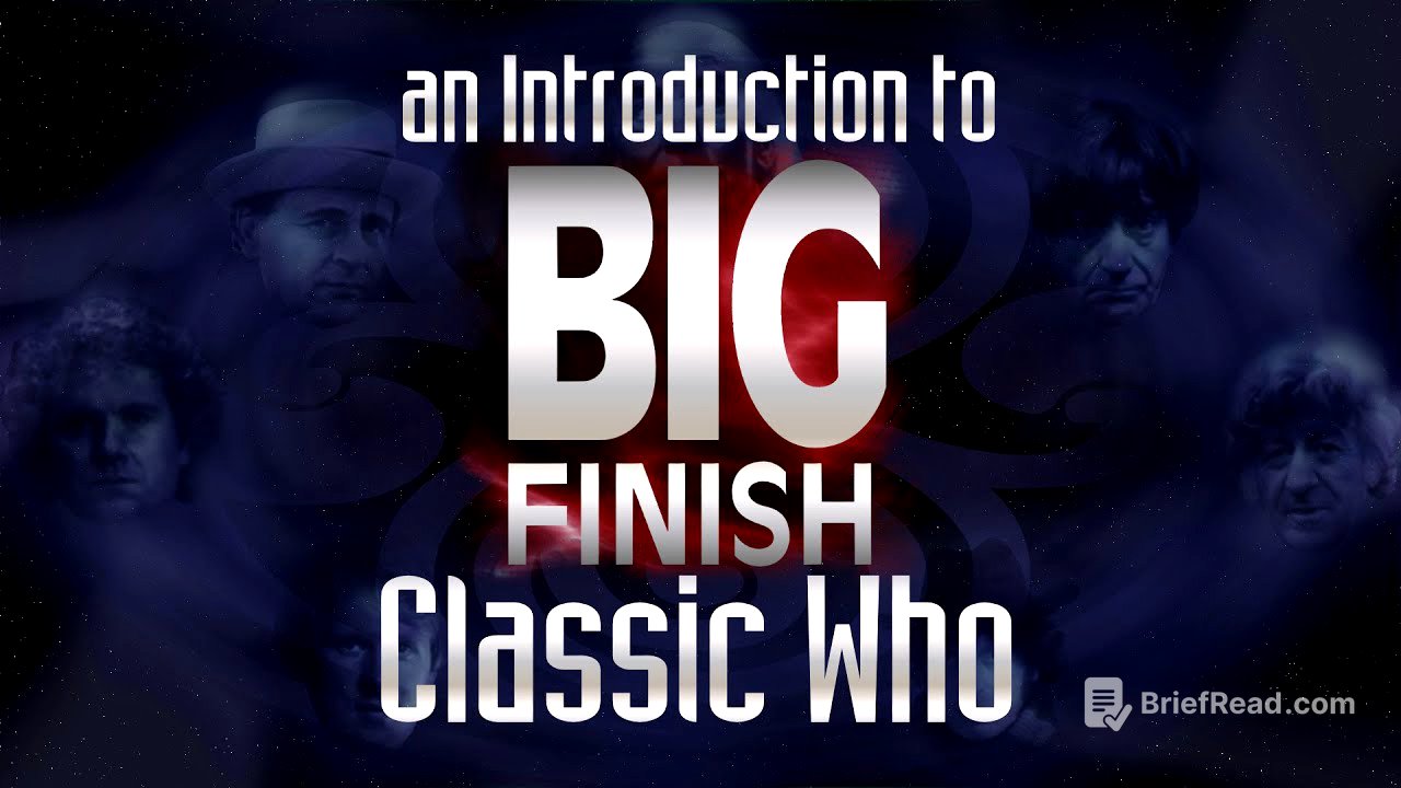 A Quick Guide to Big Finish Classic Who- Intro